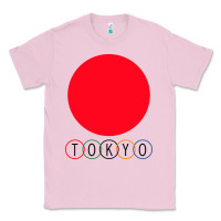Bubblegum Pink Japan Flag Olympics Classic Tee - artisFamous