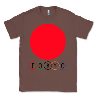 Chestnut Japan Flag Olympics Classic Tee - artisFamous