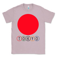 Lilac Japan Flag Olympics Classic Tee - artisFamous