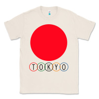 Natural Japan Flag Olympics Classic Tee - artisFamous