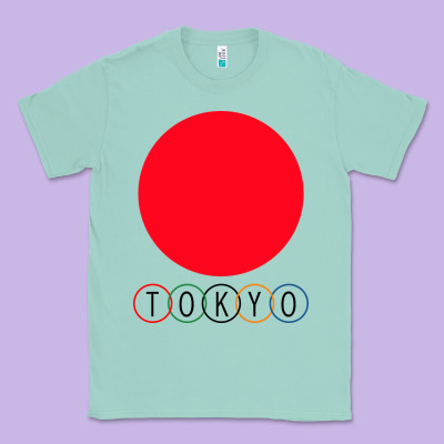 Japan Flag Olympics Classic Tee Designed By Artisfamous