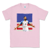 Bubblegum Pink Usmnt Classic Tee - artisFamous