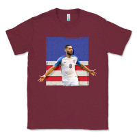 Burgundy Usmnt Classic Tee - artisFamous