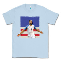 Dusty Blue Usmnt Classic Tee - artisFamous