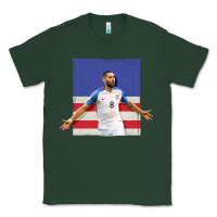 Sports Green Usmnt Classic Tee - artisFamous