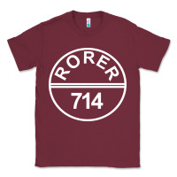 Burgundy rorer 714 Classic Tee - artisFamous