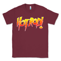 Burgundy rowdy roddy piper hot rod vintage, Classic Tee - artisFamous