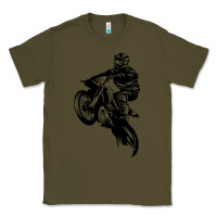 Army Green motocross dirt bike design got dirt Classic Tee - artisFamous