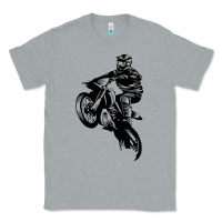 Heather Grey motocross dirt bike design got dirt Classic Tee - artisFamous