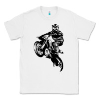White motocross dirt bike design got dirt Classic Tee - artisFamous