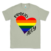 Matcha proud ally lgbt heart gay pride month Classic Tee - artisFamous