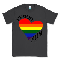 Smoke proud ally lgbt heart gay pride month Classic Tee - artisFamous