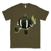 Army Green self destruction Classic Tee - artisFamous