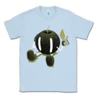 Dusty Blue self destruction Classic Tee - artisFamous
