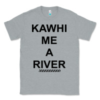 Heather Grey Kawhi River Funny Classic Tee - artisFamous
