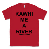 Red Kawhi River Funny Classic Tee - artisFamous