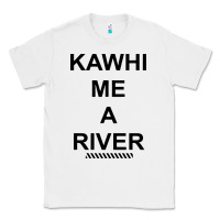 White Kawhi River Funny Classic Tee - artisFamous