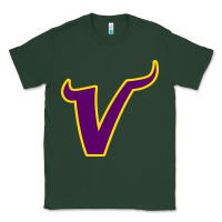 Sports Green Vikings Style Classic Tee - artisFamous