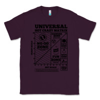 Plum hot crazy matrix matrix Classic Tee - artisFamous