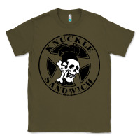 Army Green knuckle sandwich Classic Tee - artisFamous