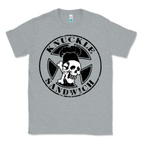 Heather Grey knuckle sandwich Classic Tee - artisFamous