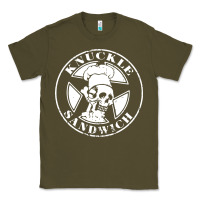 Army Green knuckle sandwich Classic Tee - artisFamous