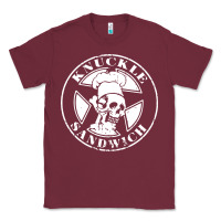 Burgundy knuckle sandwich Classic Tee - artisFamous