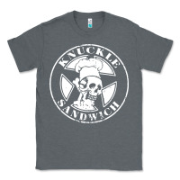Charcoal Heather knuckle sandwich Classic Tee - artisFamous