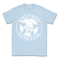 Dusty Blue knuckle sandwich Classic Tee - artisFamous