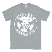 Heather Grey knuckle sandwich Classic Tee - artisFamous