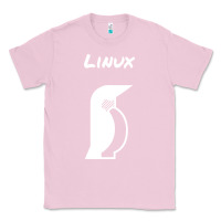 Bubblegum Pink linux Classic Tee - artisFamous