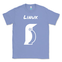 Colony Blue linux Classic Tee - artisFamous