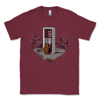 Burgundy dawn of gaming Classic Tee - artisFamous