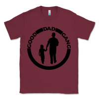 Burgundy good dad gang Classic Tee - artisFamous