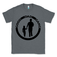 Charcoal Heather good dad gang Classic Tee - artisFamous