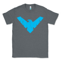 Charcoal Heather nightwing Classic Tee - artisFamous