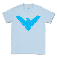 Dusty Blue nightwing Classic Tee - artisFamous