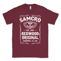 Burgundy samcro redwood original Classic Tee - artisFamous