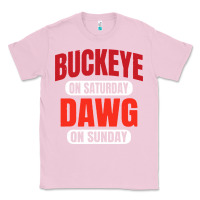 Bubblegum Pink buckeye on saturday Classic Tee - artisFamous