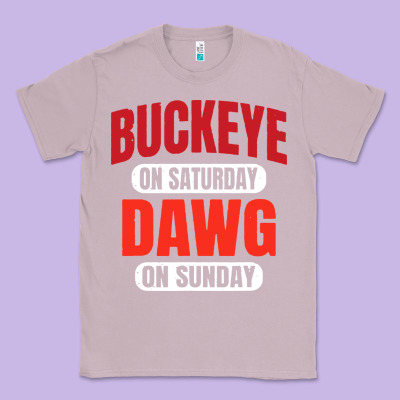 Buckeye On Saturday Classic Tee Designed By Artisfamous