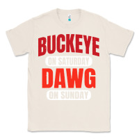 Natural buckeye on saturday Classic Tee - artisFamous