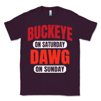 Plum buckeye on saturday Classic Tee - artisFamous