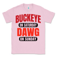 Bubblegum Pink buckeye on saturday Classic Tee - artisFamous