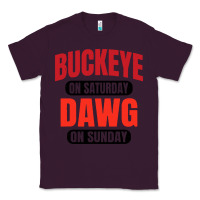 Plum buckeye on saturday Classic Tee - artisFamous