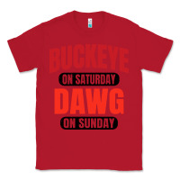 Red buckeye on saturday Classic Tee - artisFamous