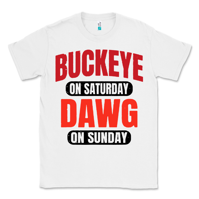 Buckeye On Saturday Classic Tee by artisFamous | Teevron