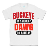 White buckeye on saturday Classic Tee - artisFamous