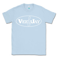 Dusty Blue vee jay records Classic Tee - artisFamous