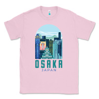 Bubblegum Pink Osaka Japan Classic Tee - artisFamous