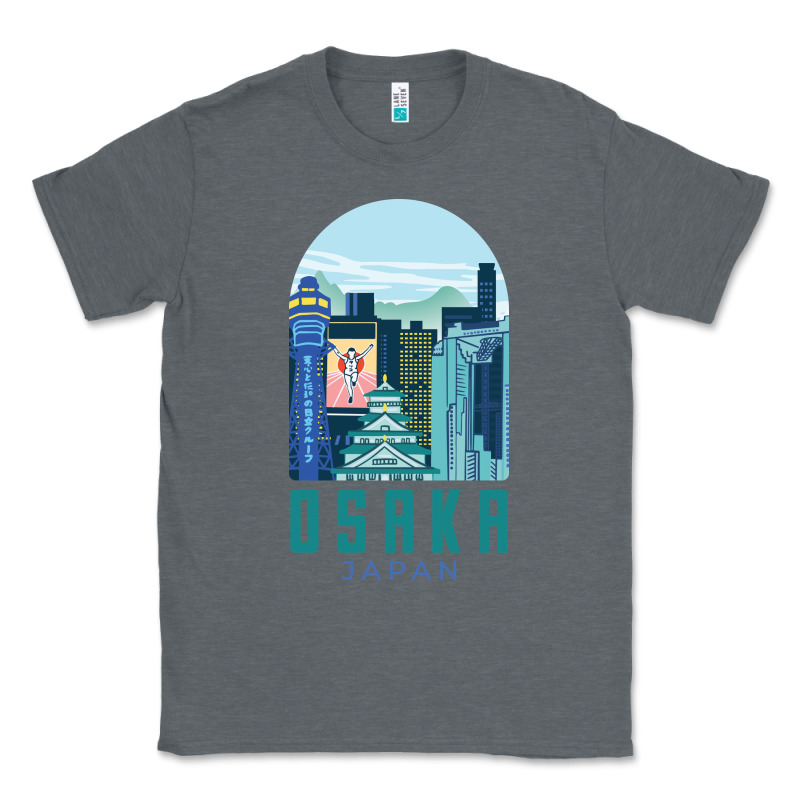 Osaka Japan Classic Tee by artisFamous | Teevron